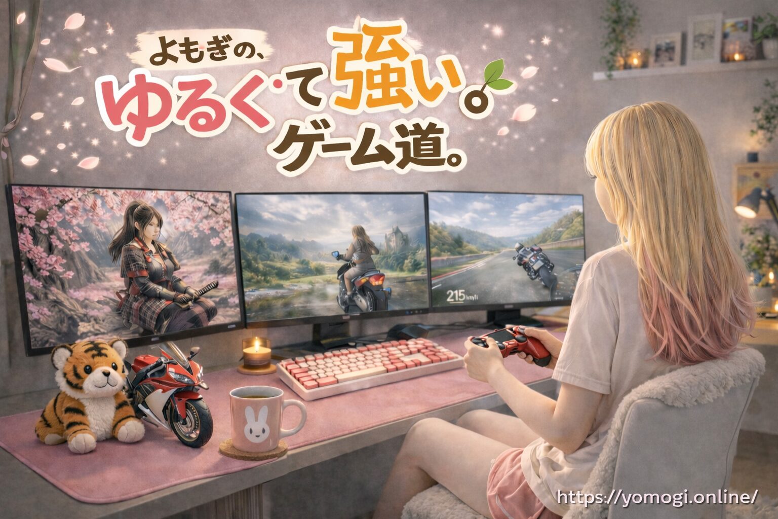 よもぎの、ゆるくて強いゲーム道。